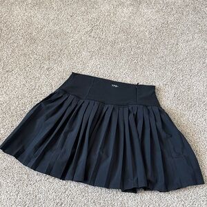 Abercrombie YPB Women's Black Pleated Tennis Skort - XS